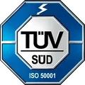 Zertifikat DIN EN ISO 50001, gültig bis 11/2028