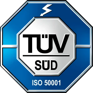 TÜV SÜD Zertifikat DIN EN ISO 50001