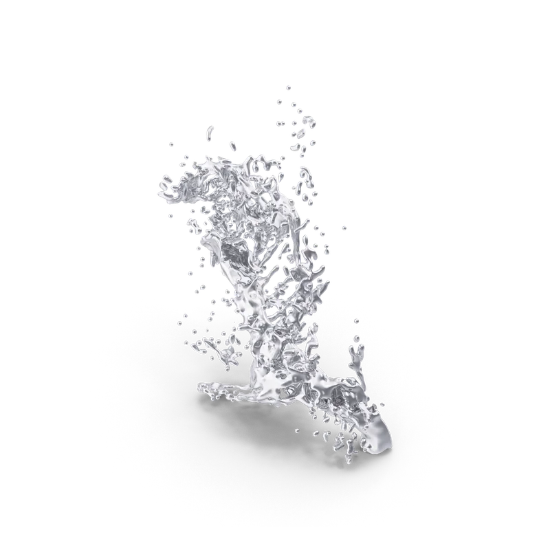 Glänzende Metalloberfläche nach mechanischer Nachbehandlung