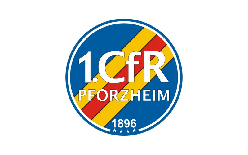 Logo des 1. CfR Pforzheim 1896, Partnerverein der C. Jentner GmbH